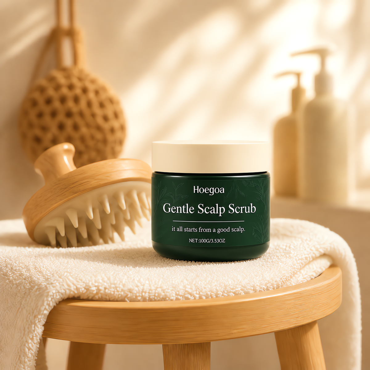 Exfoliante Capilar Natural Hoegoa